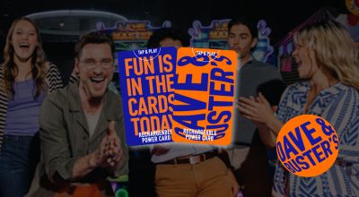 People enjoying power cards