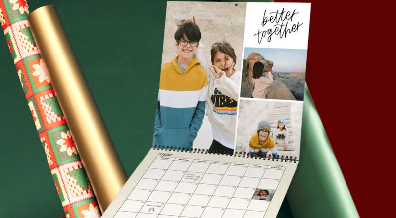 People enjoying calendars