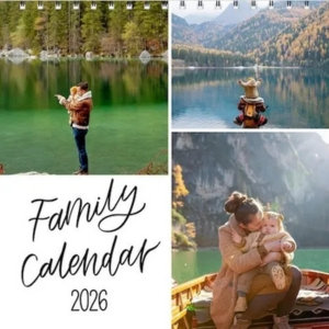 Mixbook calendar style 3