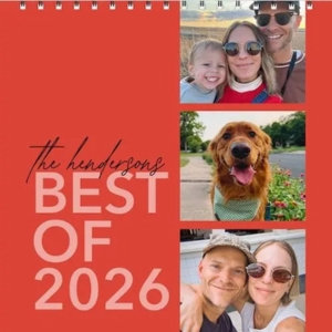 Mixbook calendar style 6