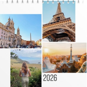 Mixbook calendar style 8