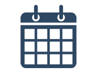 Calendar blue